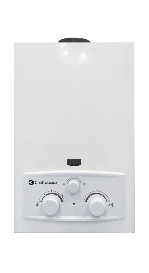 Chaffoteaux chauffe-eau a gaz 6 l Leon – Image 2