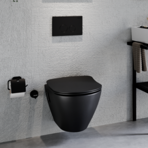 WC Suspendu Creavit Terra Noir Matt TP325NM